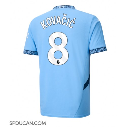 Muški Nogometni Dres Manchester City Mateo Kovacic #8 Domaci 2024-25 Kratak Rukav